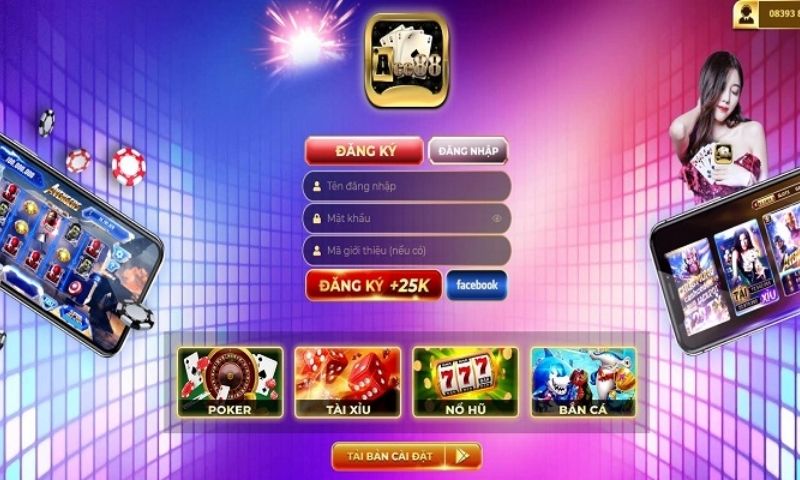Đăng ký thành viên tại Ace88 rất đơn giản
