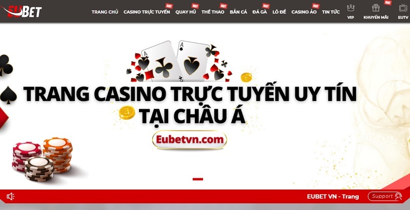 giới thiệu về nhà cái Eubet hàng đầu Châu Á