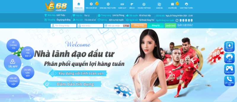 Nhà cái vb68 hợp tác với nhiều đơn vị game uy tín