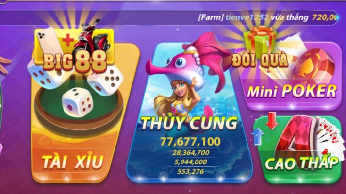 Kho game đa dạng và phong phú nhất hiện nay