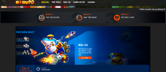 Giới thiệu về Nohu90 cổng casino Việt